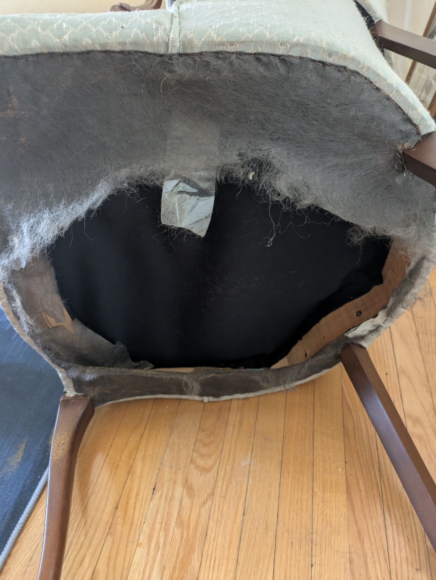 Pair of Antique Upholstered Chairs - photo 4