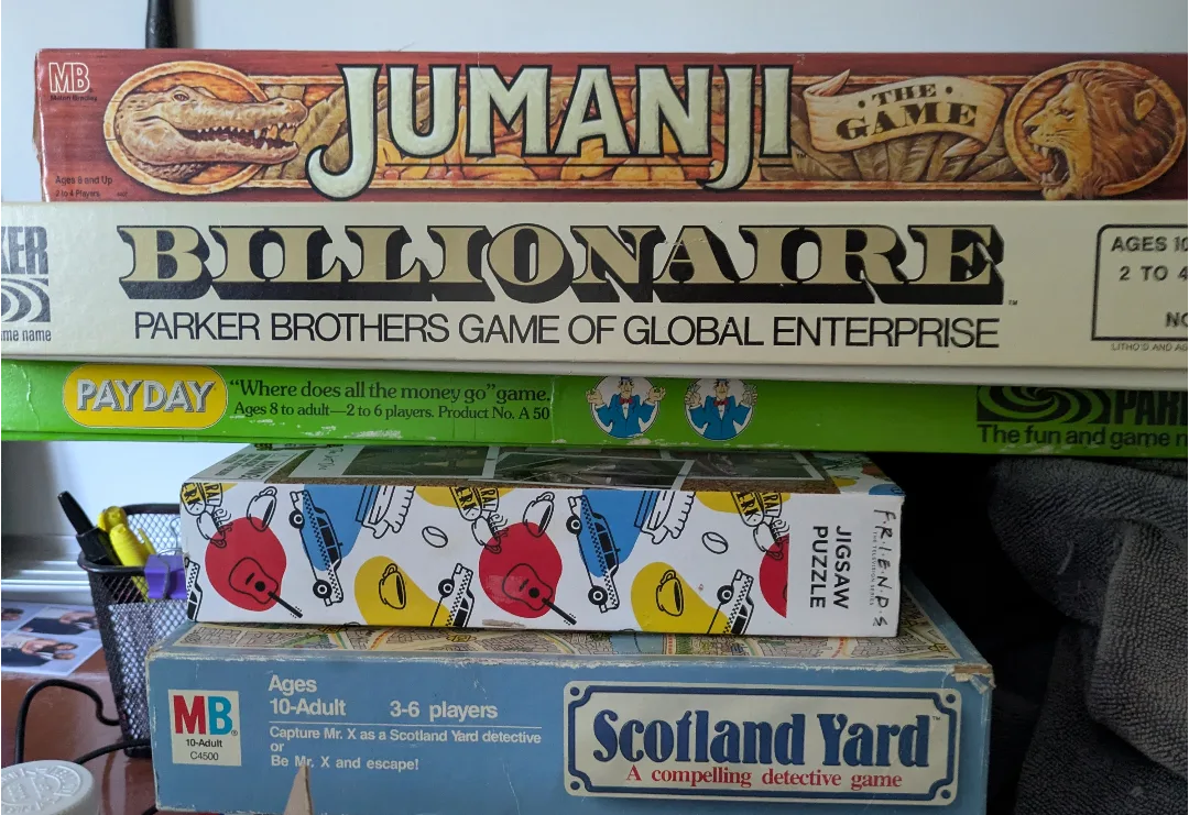 Various board games + puzzle thumbnail