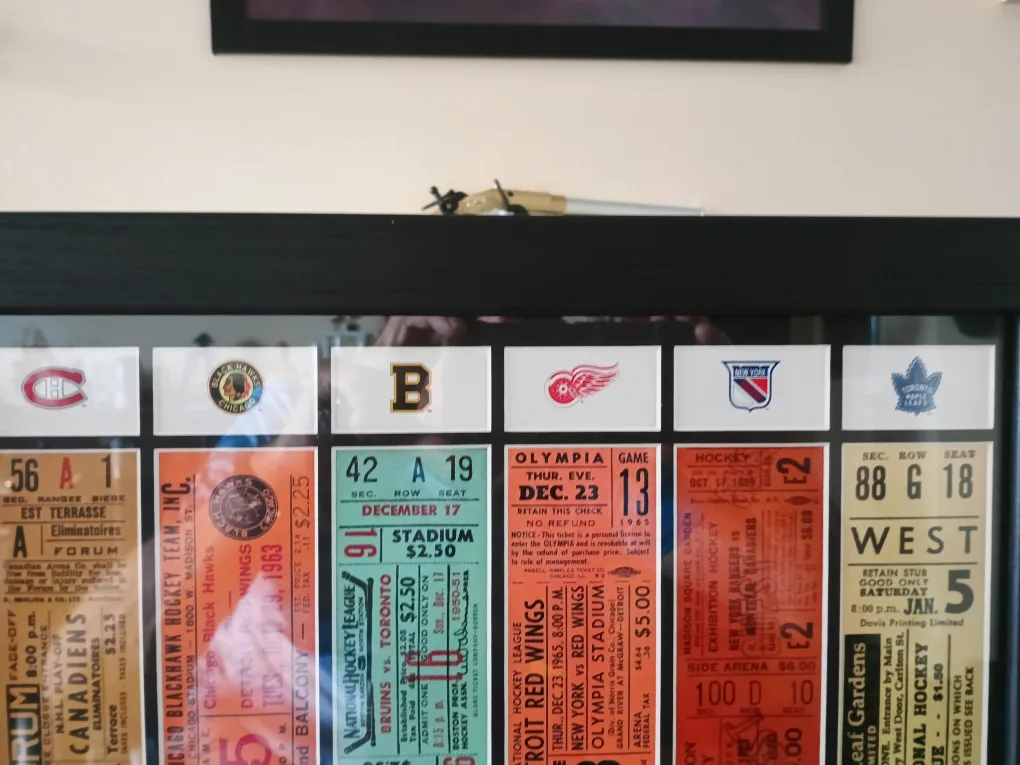 The Original Six Replica Ticket Collection image indicator(4)