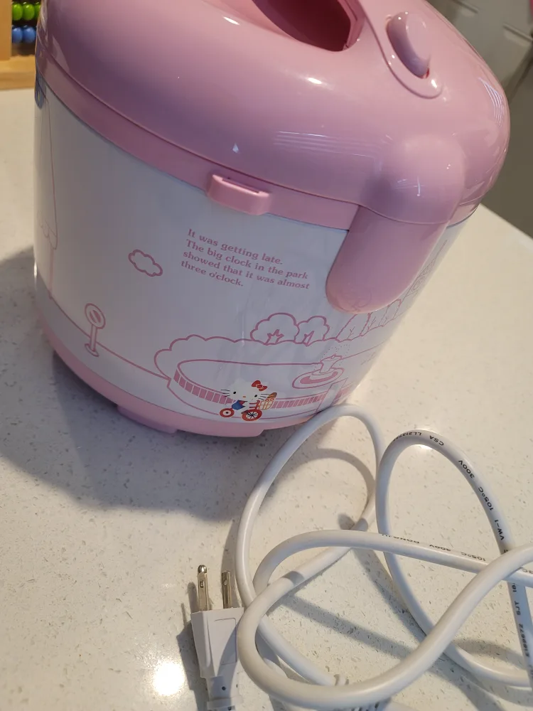 Hello Kitty Rice Cooker - Pink and White image indicator(2)