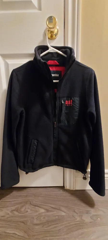 Abercrombie & Fitch Black Fleece Jacket - XL thumbnail