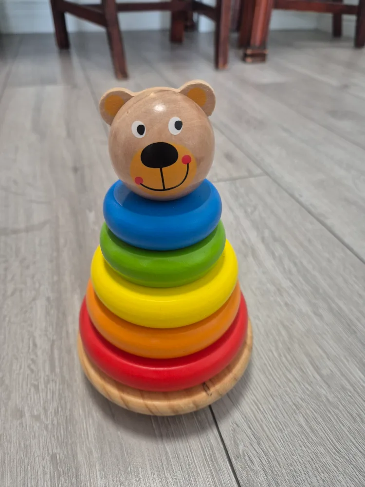 Bear tower Ring Toy (good condition) thumbnail