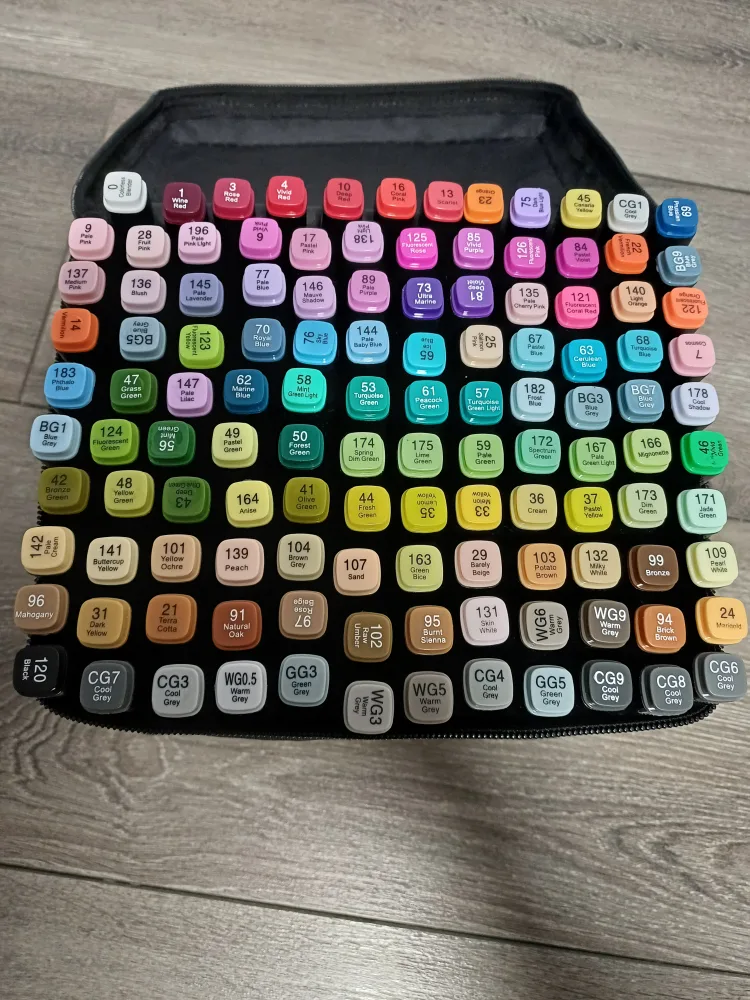 Abelieer 120pcs Marker Set image indicator(7)