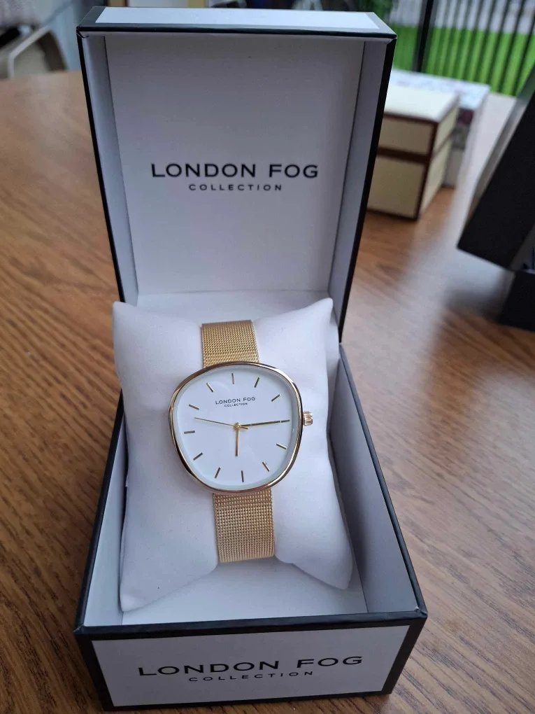 London Fog Gold Watch - Brand New in Box! thumbnail