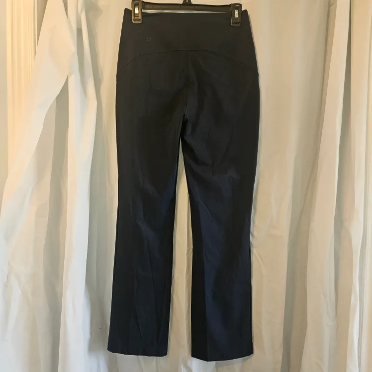 Lululemon Smooth Fit Pull On High Rise Pant Size 6, Black image indicator(4)