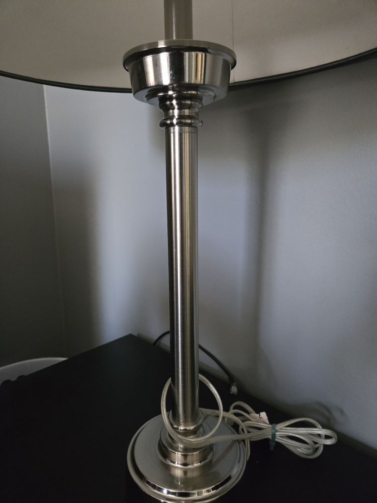 Table Lamp with Black Shade - photo 2