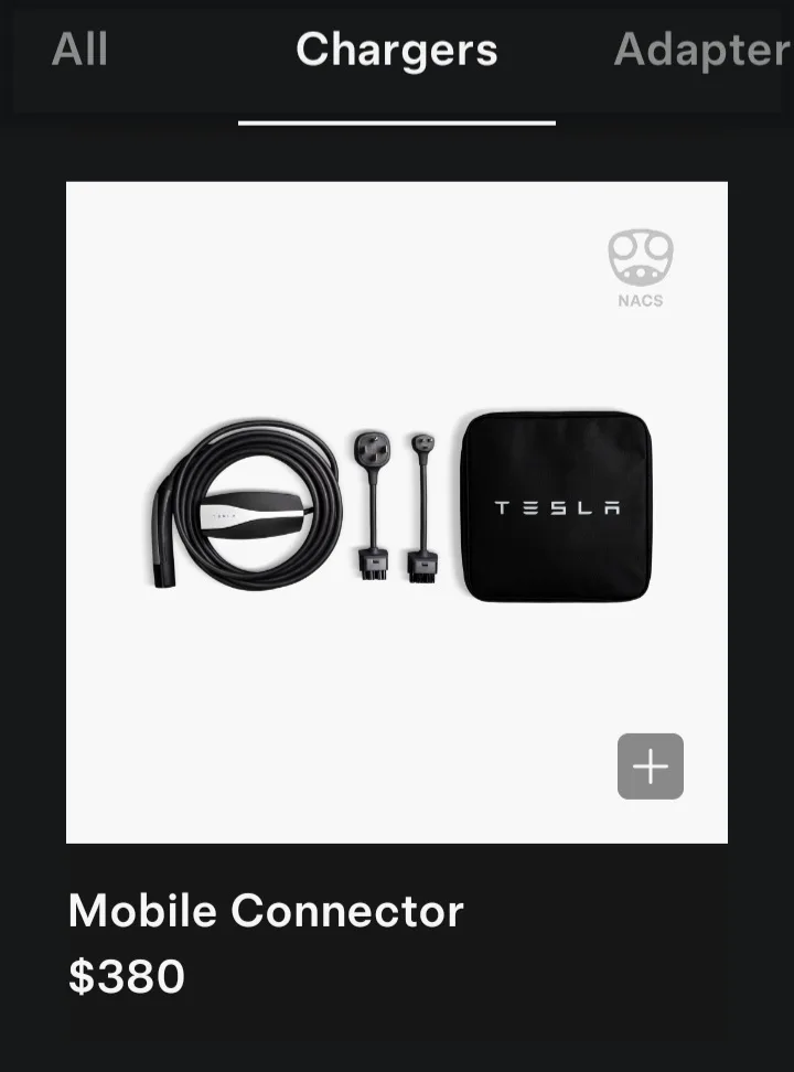 Tesla Mobile Connector - Charger thumbnail