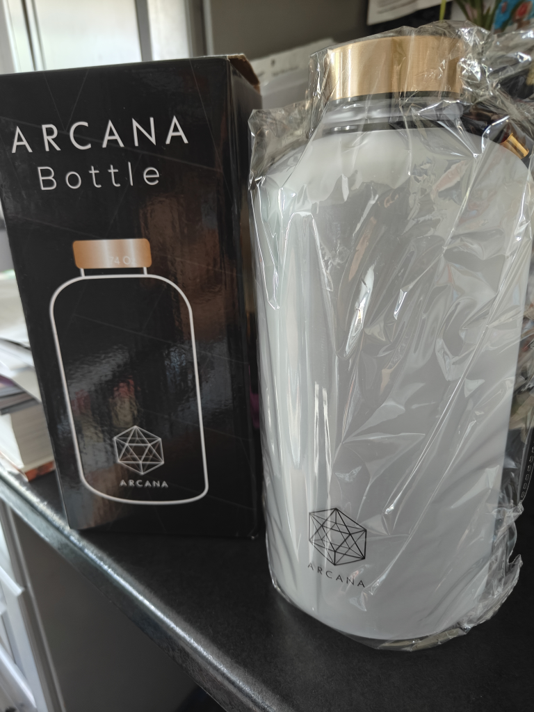 New Water Bottle - 74 oz