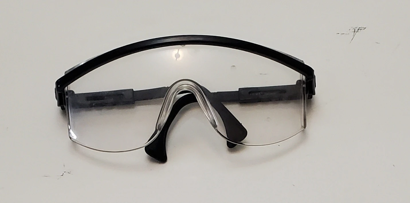 Safety Glasses - Clear Lens, Black Frame - photo 2