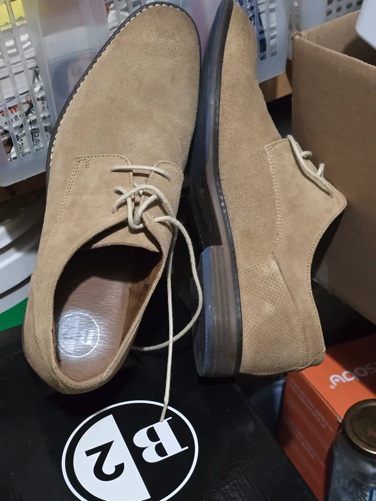 B2 Suede Dress Shoes, Size 12 image indicator(3)