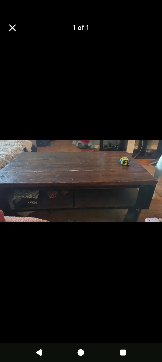 Wooden Coffee Table thumbnail