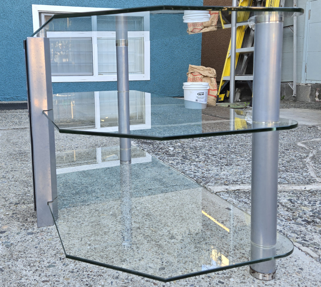 Glass TV Stand - photo 3
