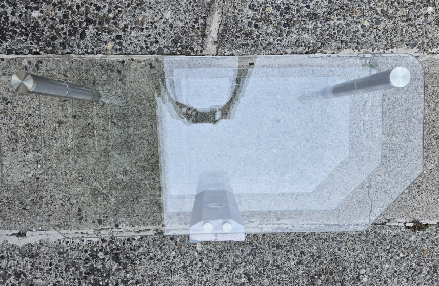 Glass TV Stand - photo 5