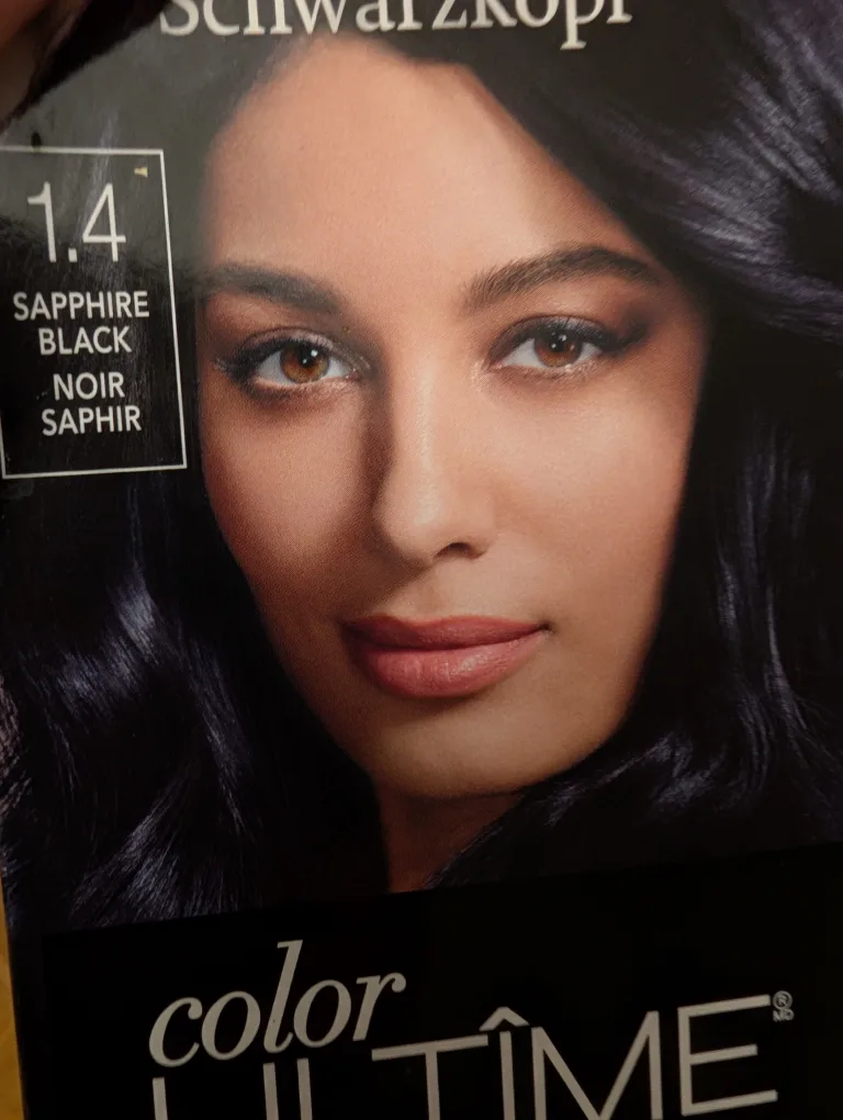 Schwarzkopf Color Ultime 1.4 Sapphire Black Hair Dye image indicator(2)