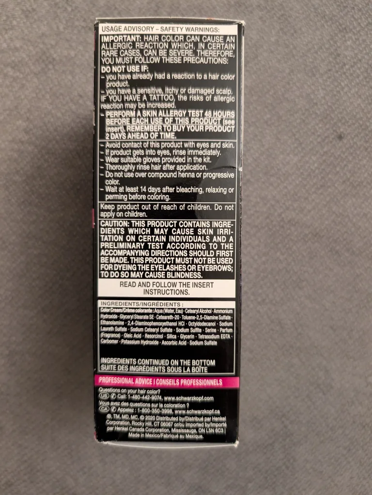 Schwarzkopf Color Ultime 1.4 Sapphire Black Hair Dye image indicator(6)