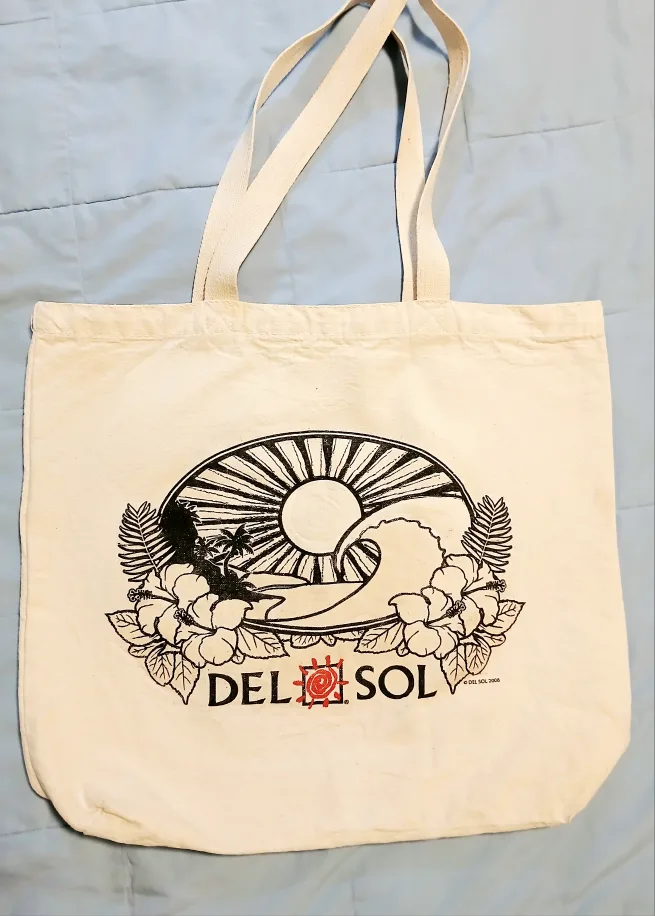 Del Sol Cotton Tote Bag thumbnail