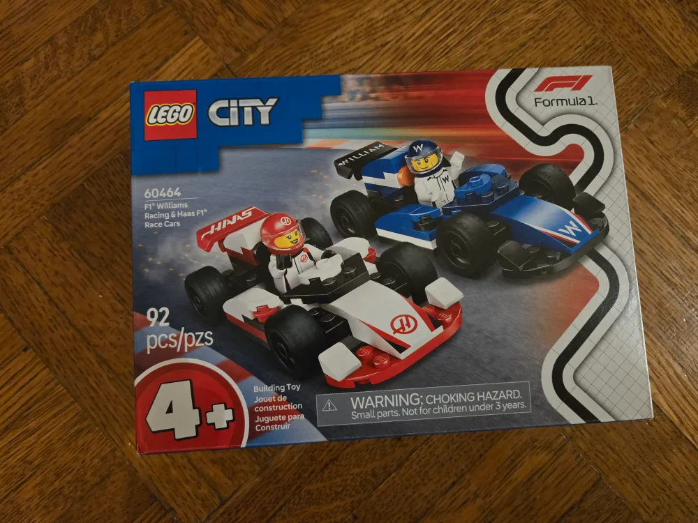 LEGO City 60464 F1 Williams & Haas F1 Race Cars 🇨🇦 thumbnail