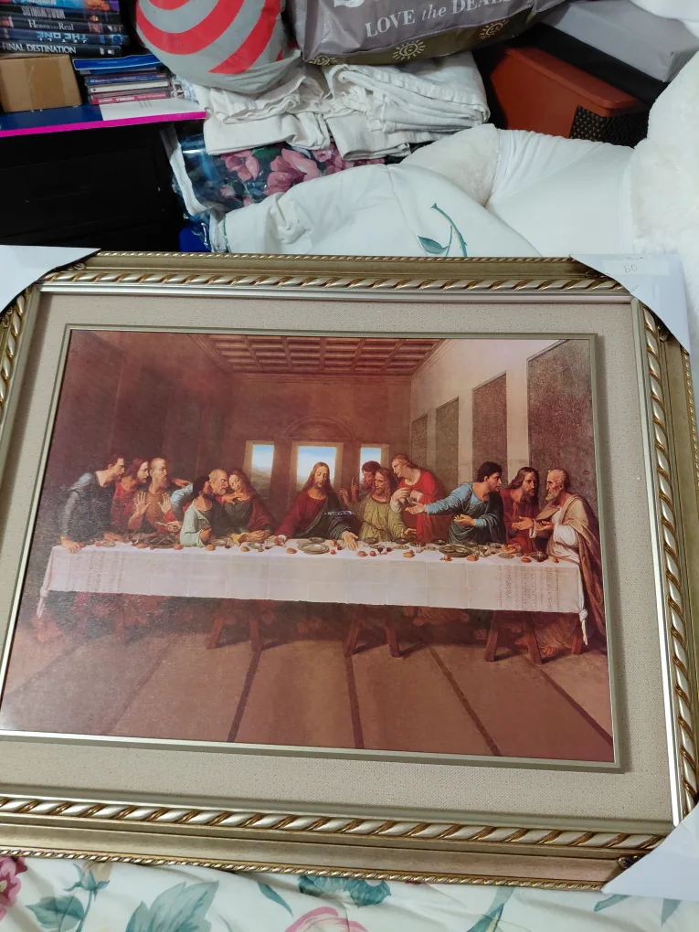 The Last Supper Framed Print thumbnail