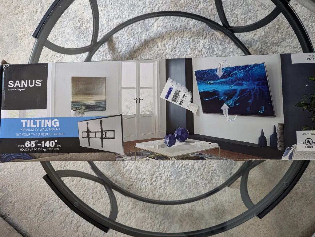 Sanus Tilting Premium TV Wall Mount 65-140" thumbnail