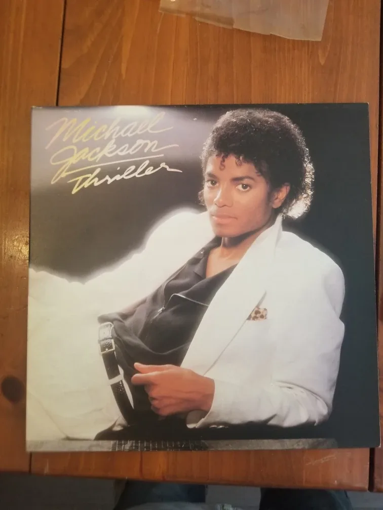 Michael Jackson Thriller Vinyl Record thumbnail