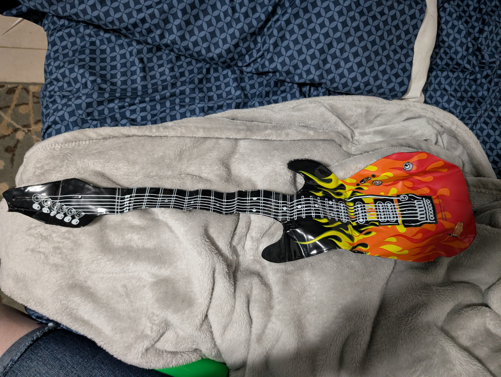 Inflatable Mini Guitar - photo 2