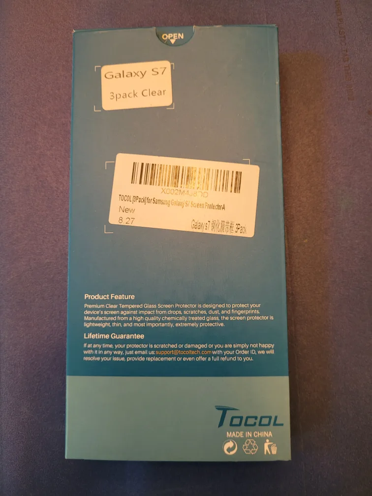 3 pk. Cell Phone Screen Protectors image indicator(2)