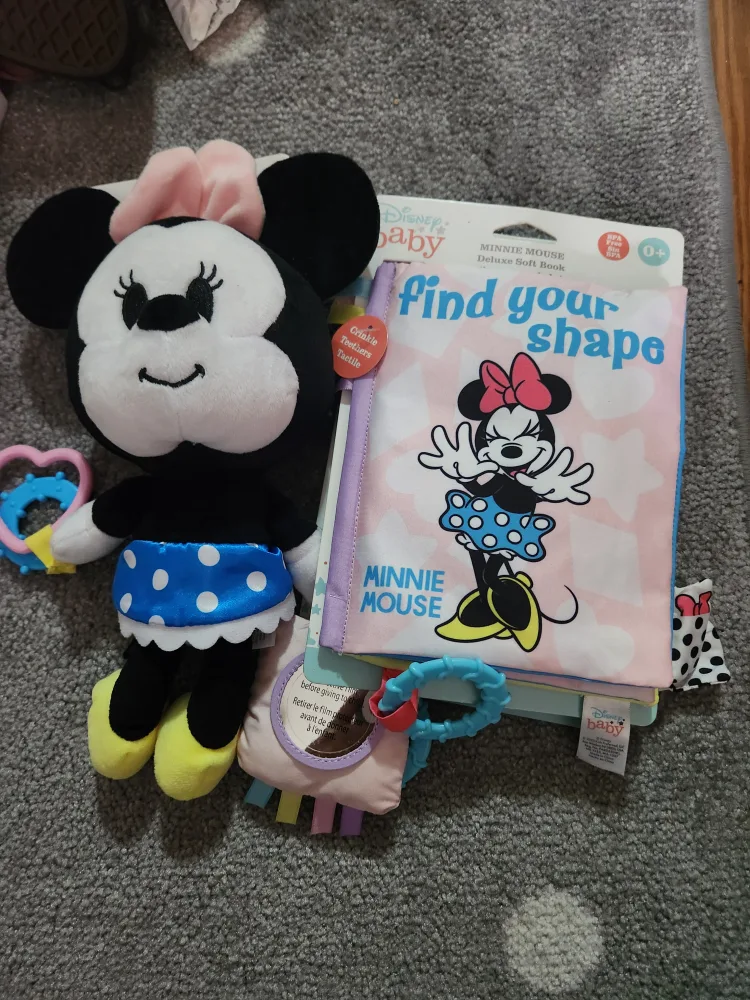 Disney Baby Minnie Mouse Deluxe Soft Book thumbnail