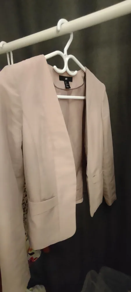 H&M Pink Blazer thumbnail