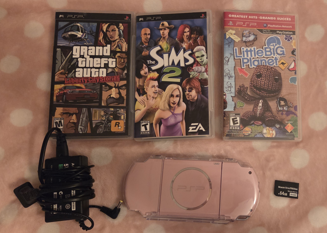 Blossom Pink PSP 3000 Lot - photo 2