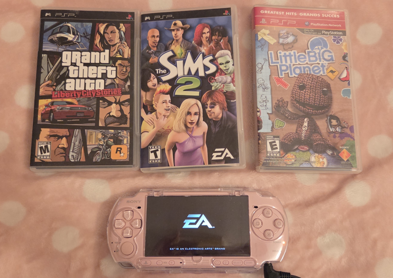 Blossom Pink PSP 3000 Lot - photo 3