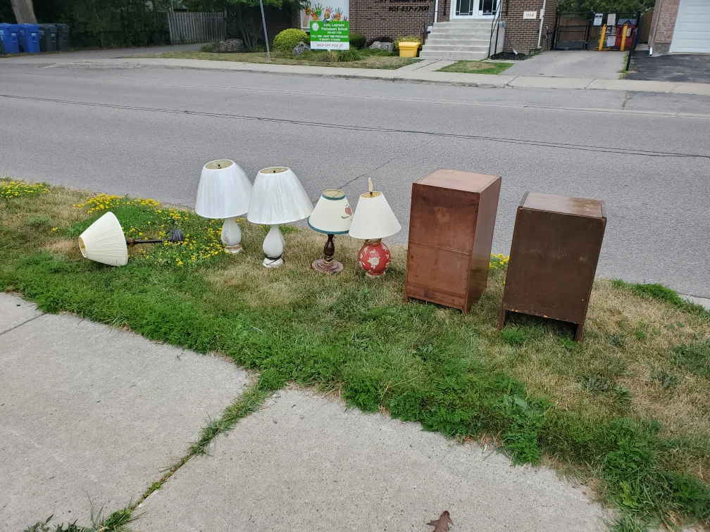 Assorted Lamps and Cabinets thumbnail
