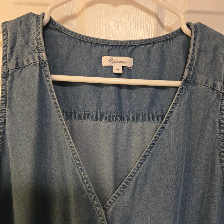 Reitmans Denim Romper - Size S/P image indicator(3)
