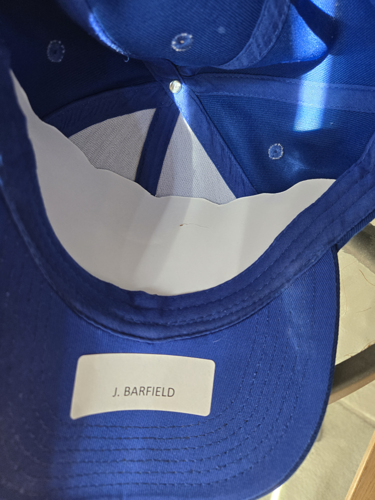 Toronto Blue Jays Autographed J. Barfield Baseball Cap - photo 2