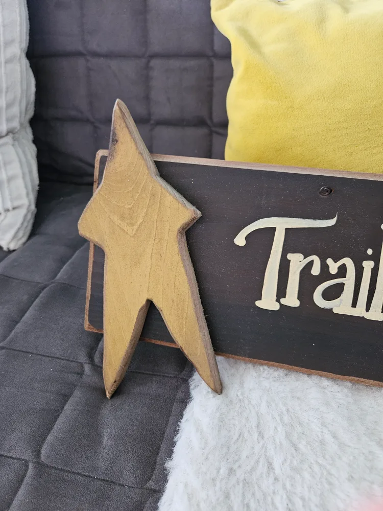 Trailer Sweet Trailer Wooden Sign image indicator(2)