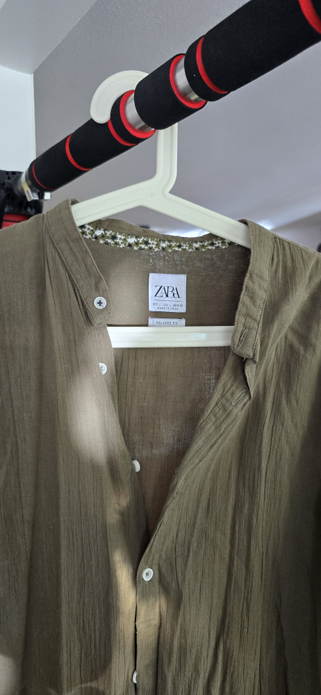 Zara Relaxed Fit Shirt - Size L - photo 2