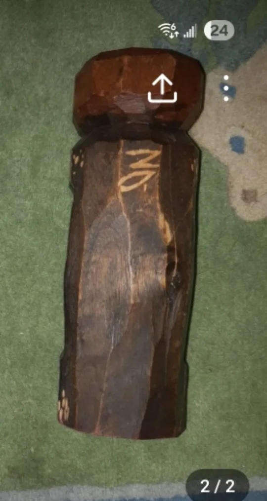 Hand Carved Wooden Sculpture 🇨🇦 image indicator(2)