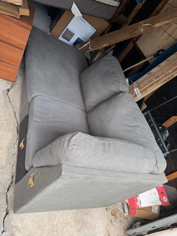 Grey Sectional Couch thumbnail