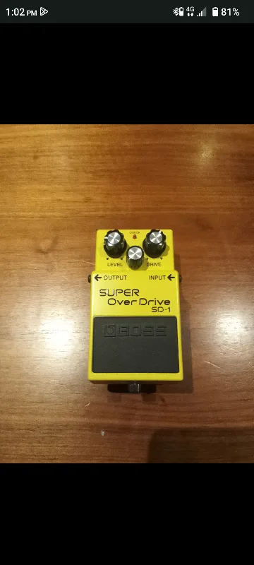 Boss Super OverDrive SD-1 Guitar Pedal image indicator(3)