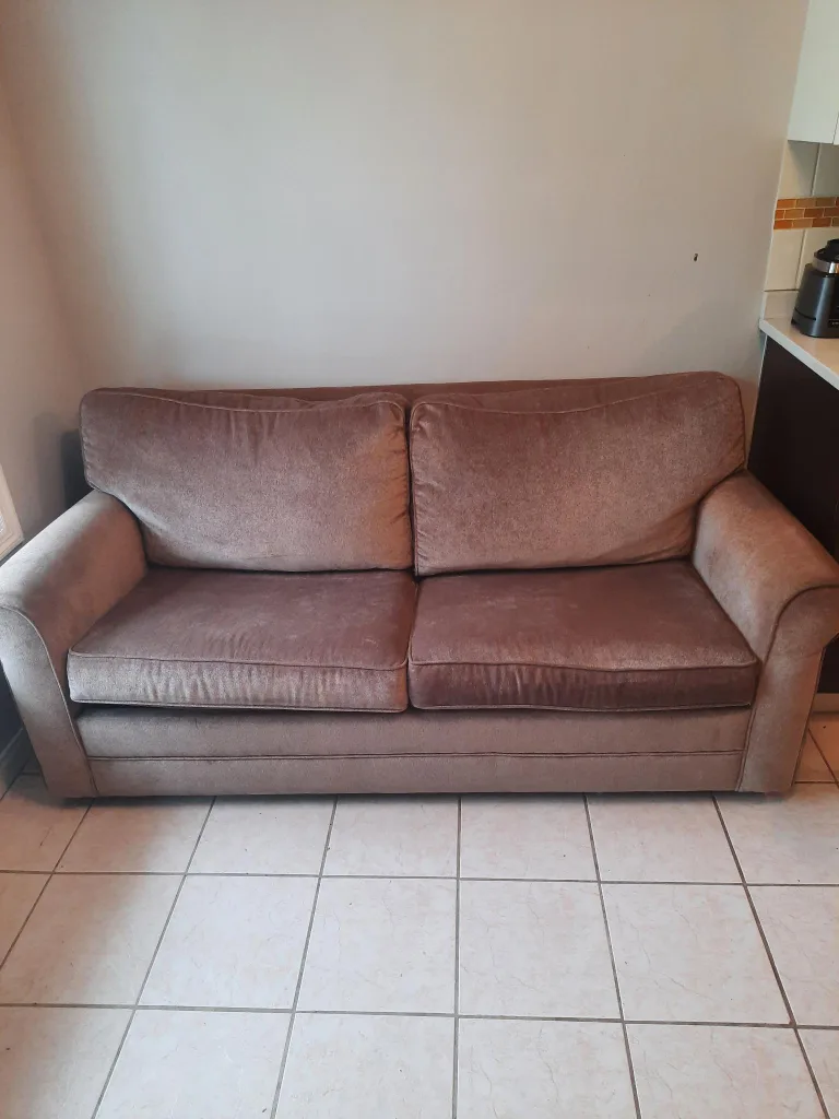 Brown Sofa Bed - Good Condition, no mattress thumbnail