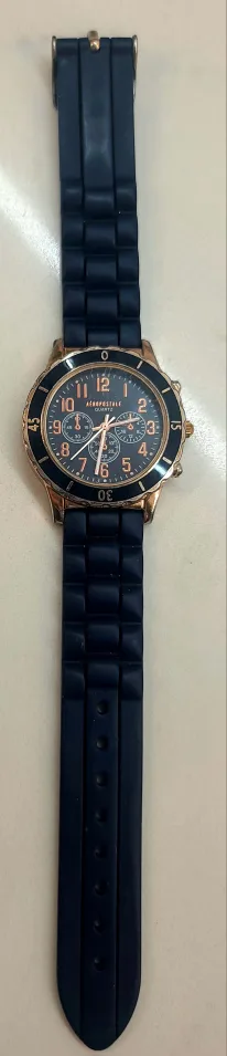 🍁🇨🇦-Aeropostale Quartz Watch - Black & Rose Gold🇨🇦🍁 thumbnail