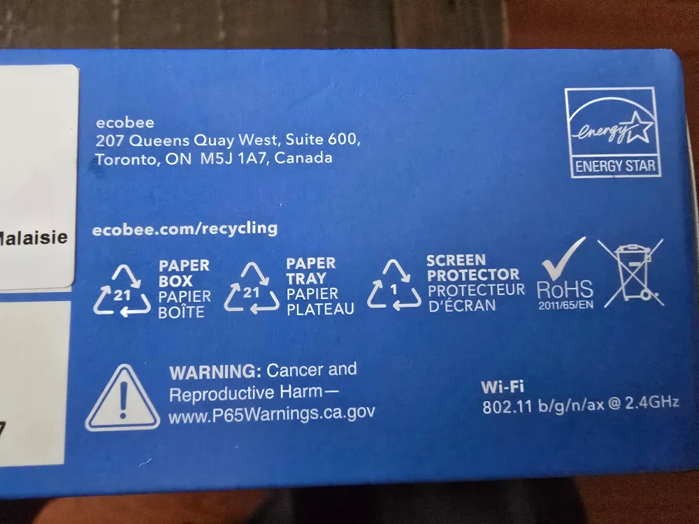 New Ecobee Smart Thermostat Lite image indicator(4)