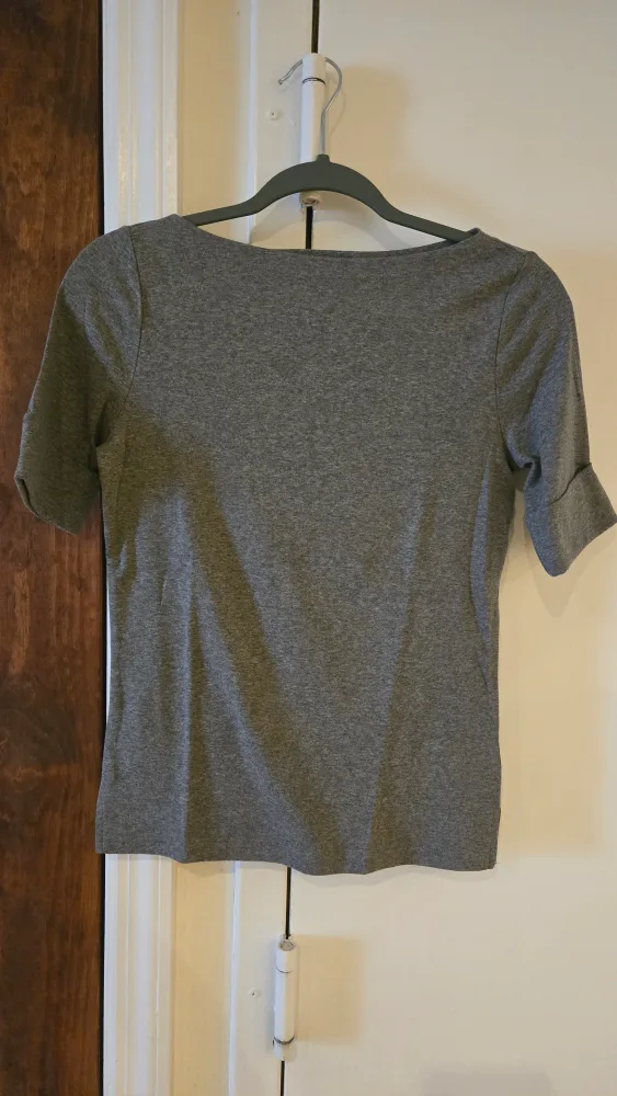 Ralph Lauren Gray Top - Size PM thumbnail