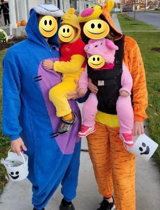 WINNIE THE POOH, EEYORE, TIGGER & PIGLET COSTUMES thumbnail