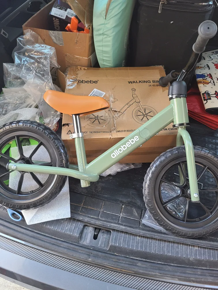 allobebe Toddler Balance Bike - 12 Inch, Green thumbnail
