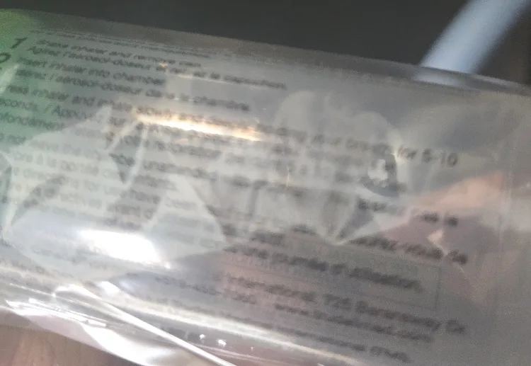 DxChamber Disposable Valved Holding Chamber image indicator(2)