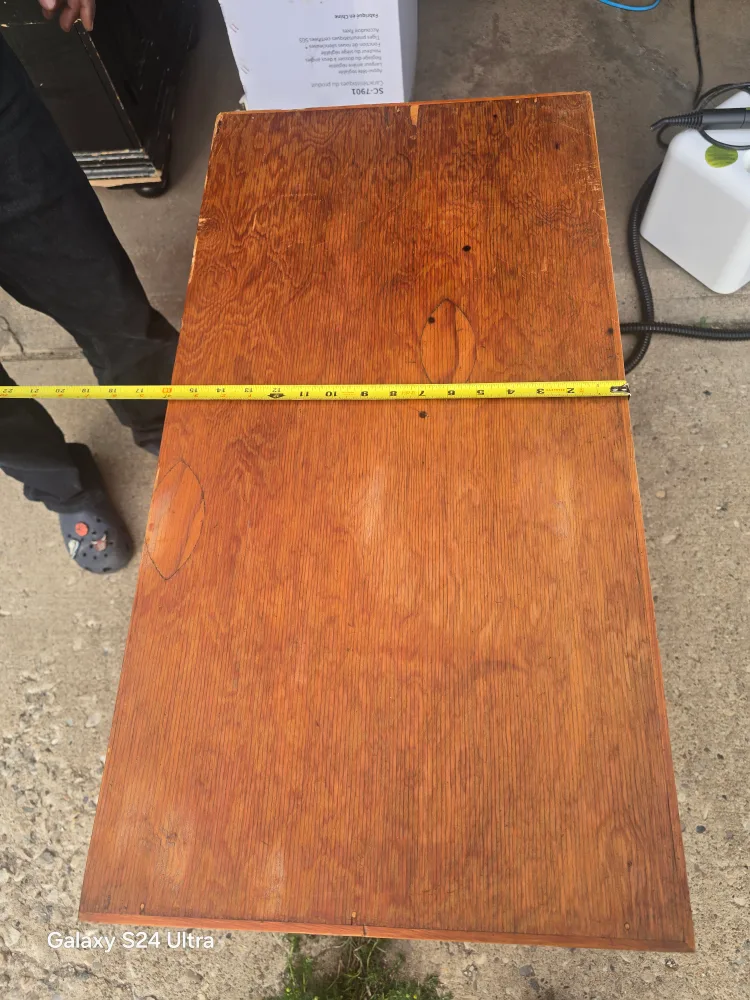 Vintage Wooden 3-Drawer Dresser thumbnail