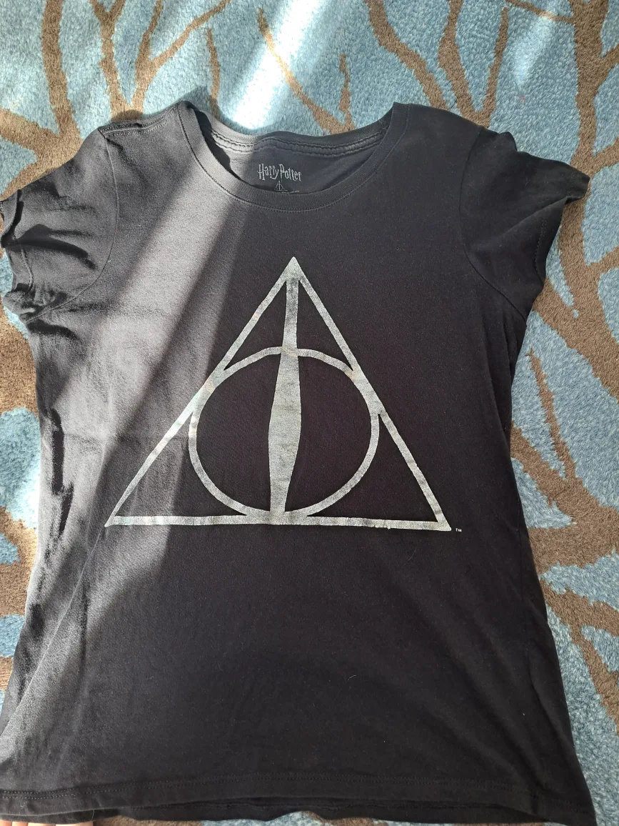 Harry Potter Deathly Hallows T-Shirt - Size M thumbnail