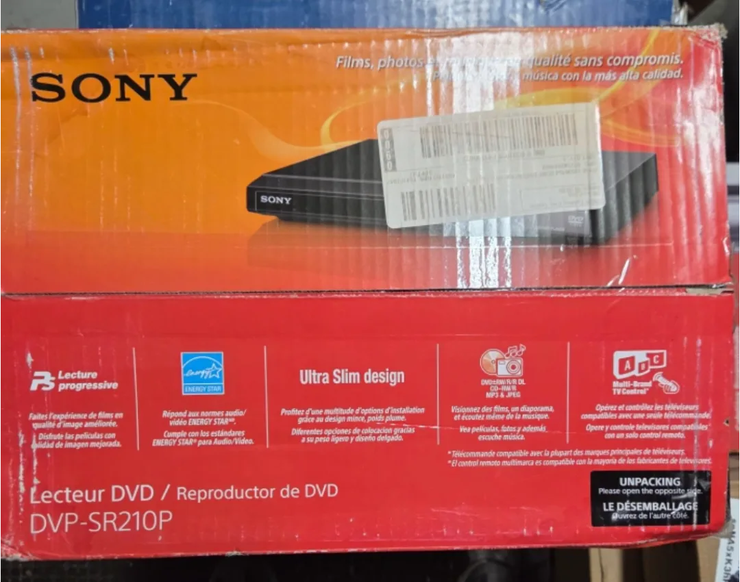Sony DVP-SR210P DVD Player - Ultra Slim Design image indicator(3)