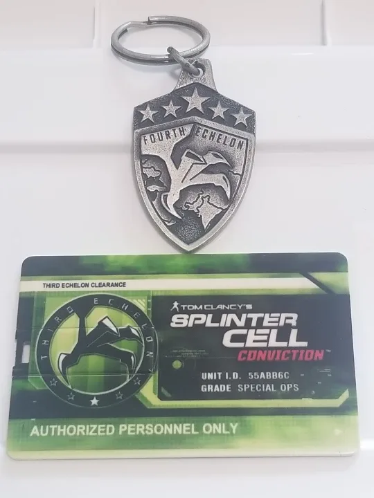 RARE ~ Splinter Cell Third Echelon Fourth Echelon Collectors thumbnail