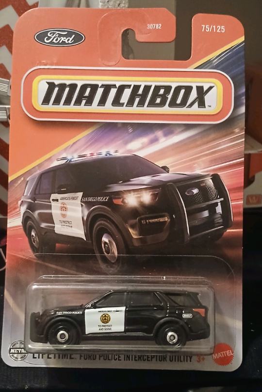 Ford Matchbox Police Interceptor Utility